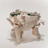 ballerina big turquoise bowl by Ana JacintoNunes