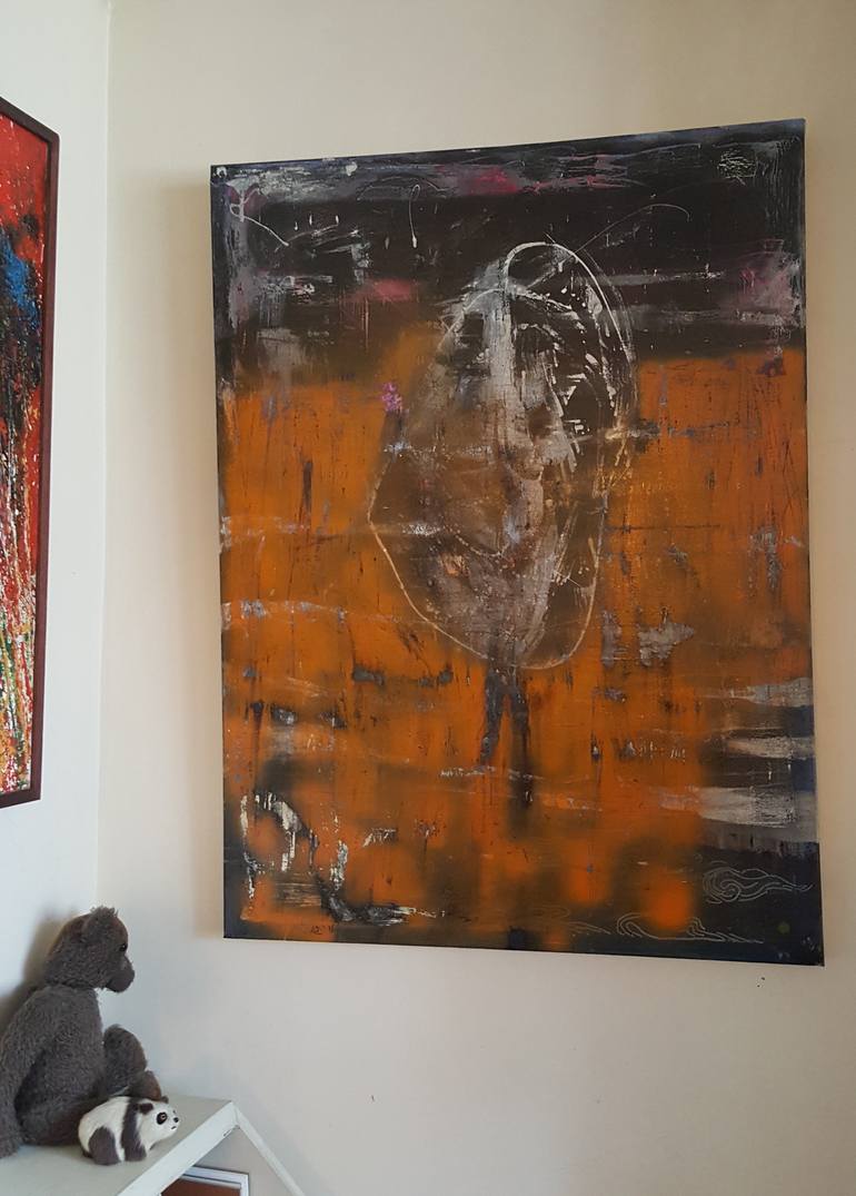 Original Minimalism Abstract Painting by Closet Of Curiosities