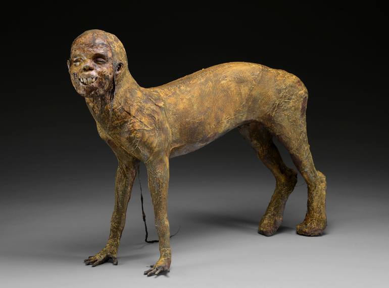 Original Animal Sculpture by Toni Jo Coppa