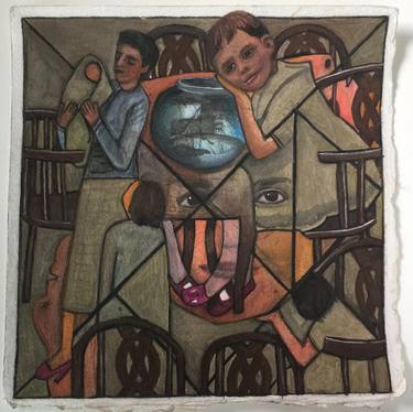 Print of Figurative Family Paintings by annemarie baldauf