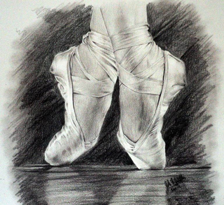 En Pointe Drawing by John F Willis | Saatchi Art