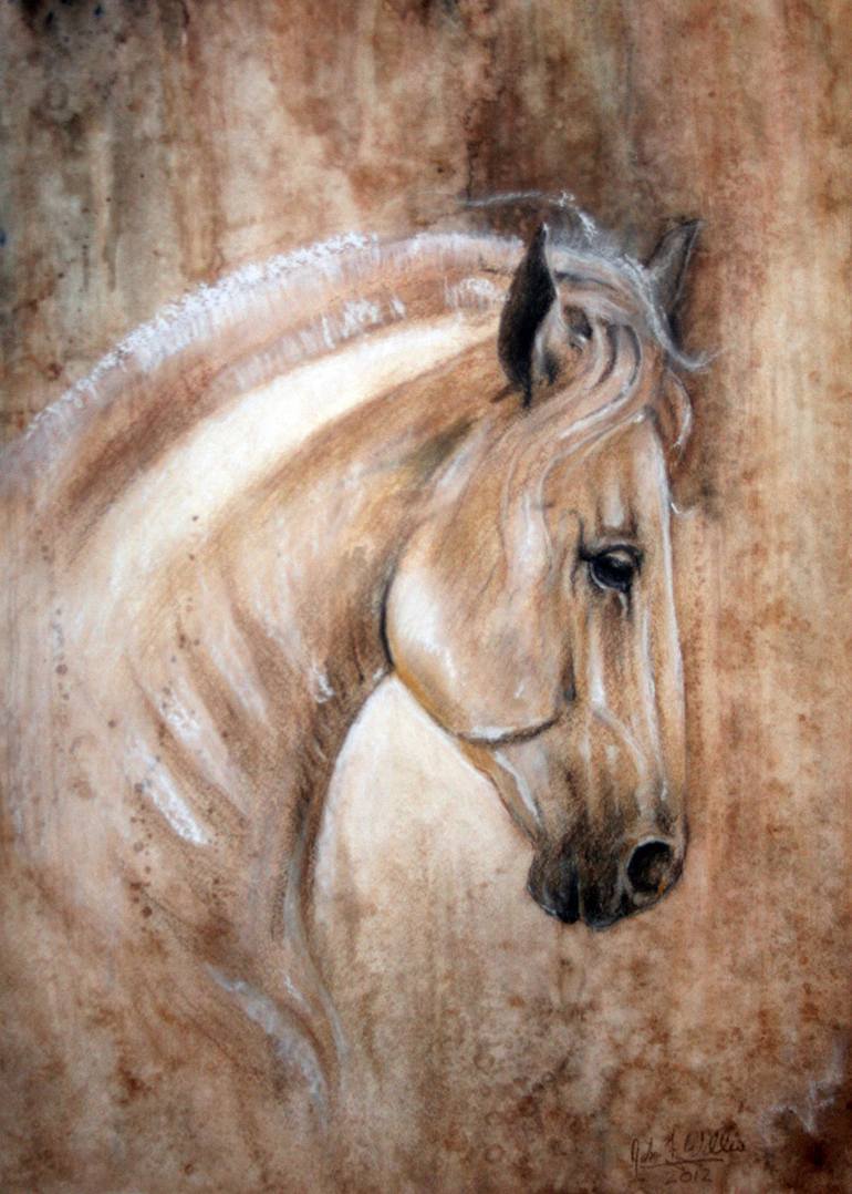 Horse Painting by John F Willis | Saatchi Art