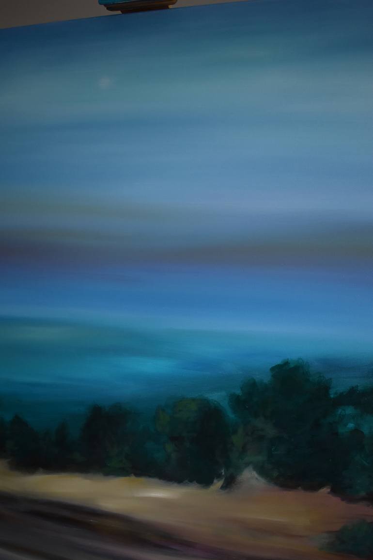 Original Minimalism Landscape Painting by Ivânia Ponte