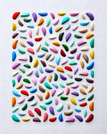 Print of Patterns Paintings by Henk Broeke