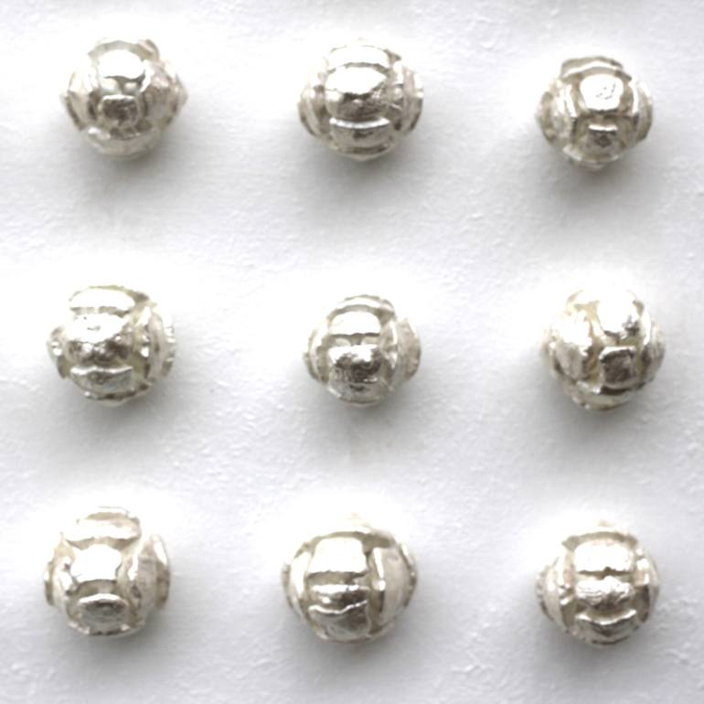 Original Minimalism Patterns Painting by Henk Broeke