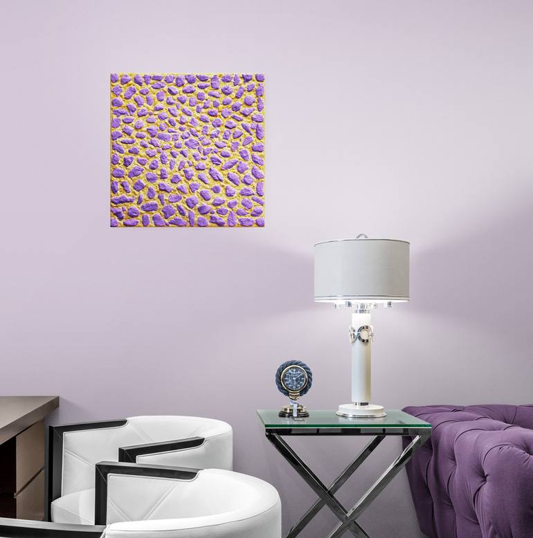 Original Minimalism Patterns Painting by Henk Broeke