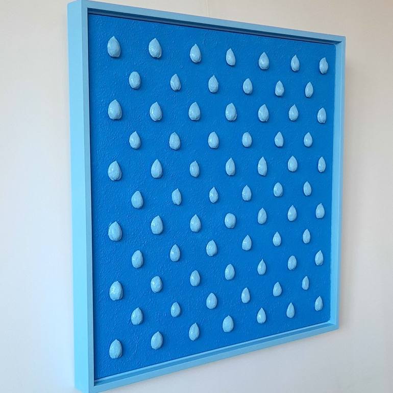 Original Minimalism Patterns Painting by Henk Broeke