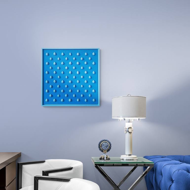 Original Minimalism Patterns Painting by Henk Broeke