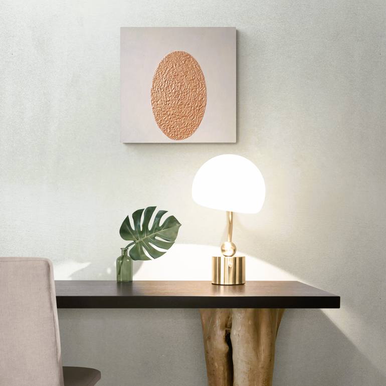 Original Minimalism Patterns Painting by Henk Broeke