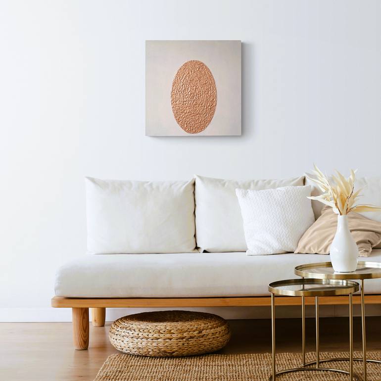 Original Minimalism Patterns Painting by Henk Broeke