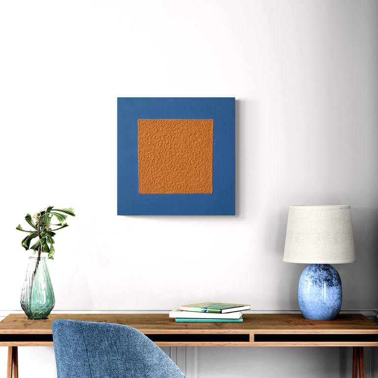 Original Minimalism Patterns Painting by Henk Broeke