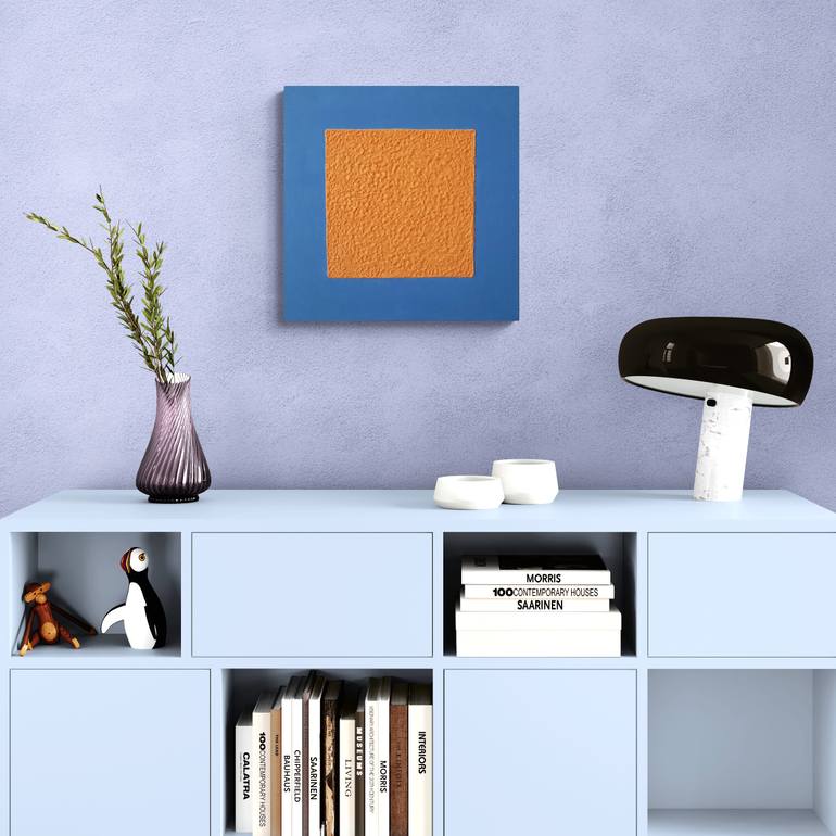 Original Minimalism Patterns Painting by Henk Broeke