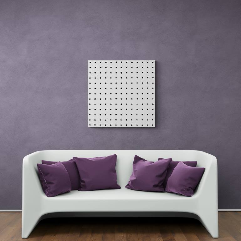 Original Minimalism Patterns Painting by Henk Broeke