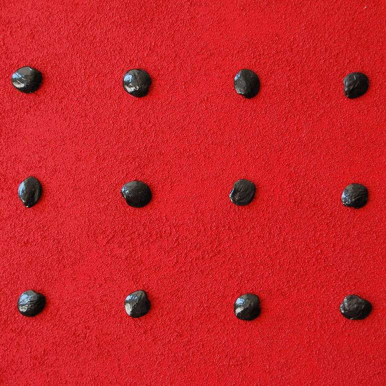 Original Minimalism Patterns Painting by Henk Broeke