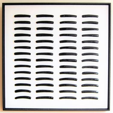 Minimalism Painting - black razorshells - Wallobject 108 thumb