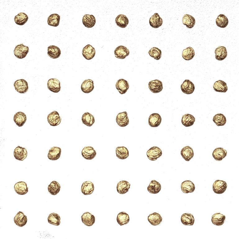 Original Minimalism Patterns Painting by Henk Broeke