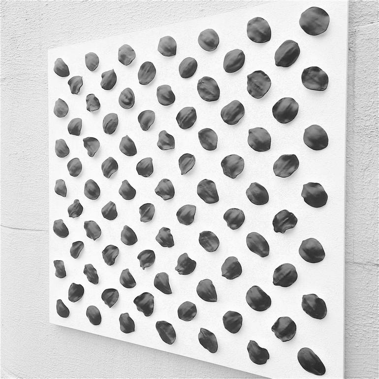 Original Minimalism Patterns Painting by Henk Broeke