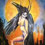 Raven Woman by Jenn Scarola