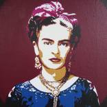  Portrait of Frida Kahlo by Juan Fernando Escobar