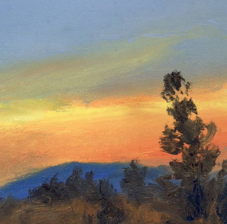 Original Impressionism Landscape Painting by Mandar Marathe