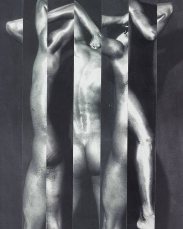 Print of Conceptual Erotic Collage by Jorge Chamorro