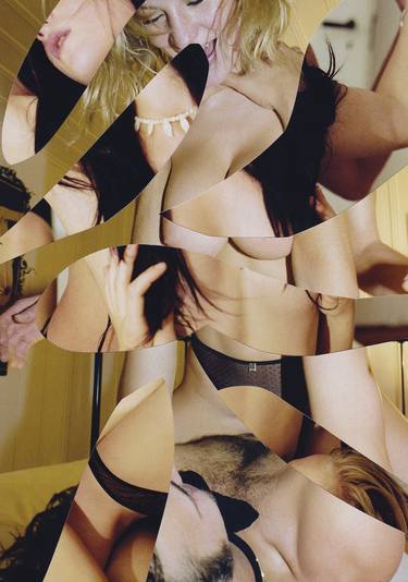 Original Surrealism Body Collage by Jorge Chamorro