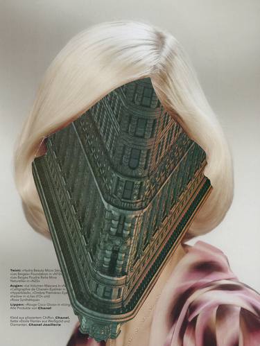 Original Conceptual Architecture Collage by Jorge Chamorro