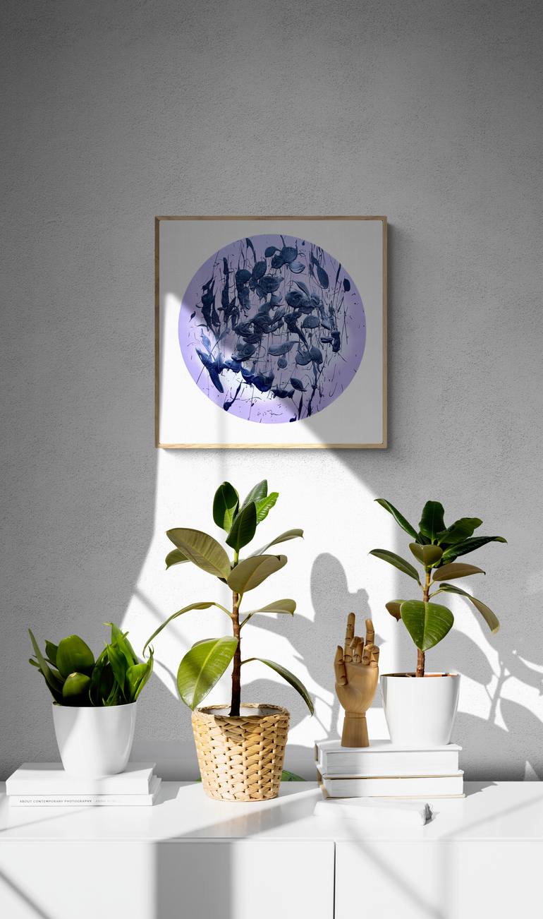 Original Abstract Expressionism Fantasy Mixed Media by Levin Hodaya