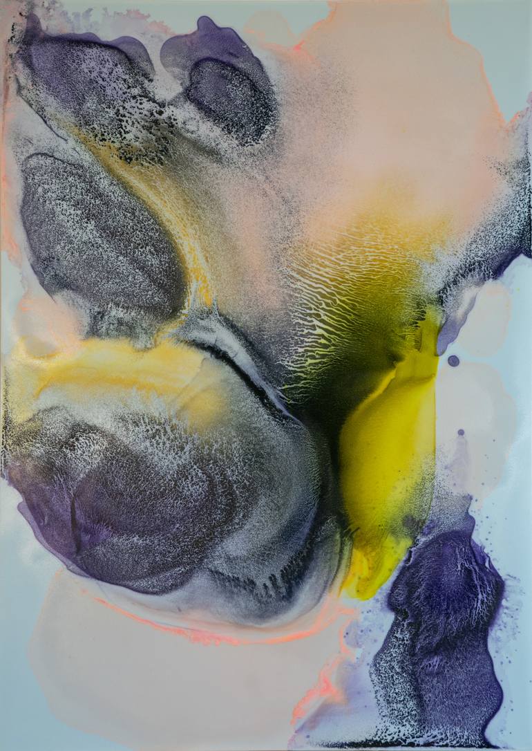 Print of Abstract Expressionism Women Paintings by Levin Hodaya