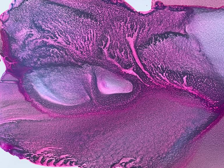 Original Abstract Expressionism Men Painting by Levin Hodaya