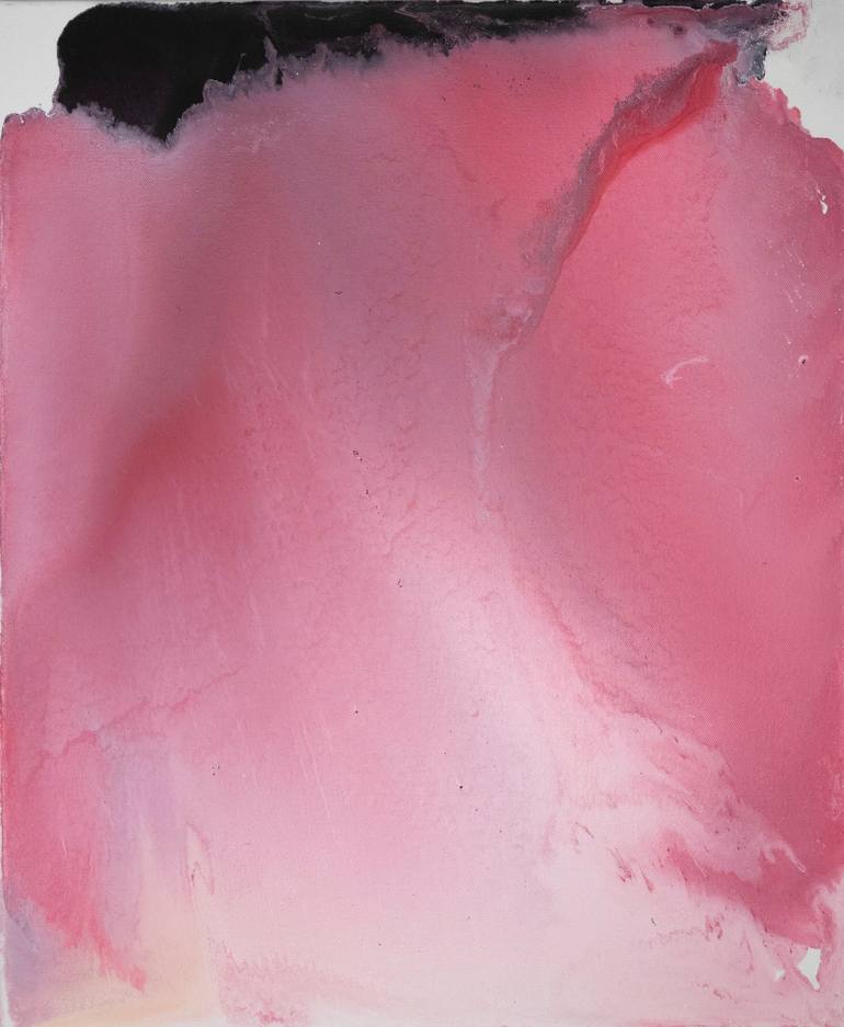 Original Abstract Expressionism Love Painting by Levin Hodaya