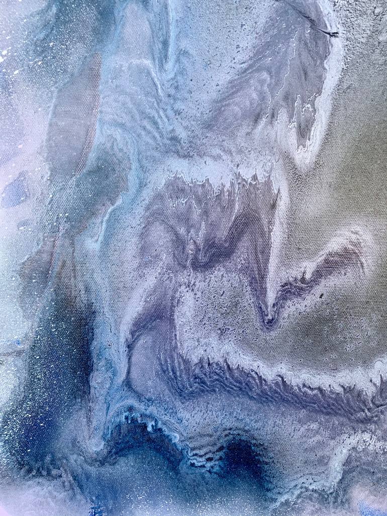 Original Abstract Expressionism Fantasy Painting by Levin Hodaya