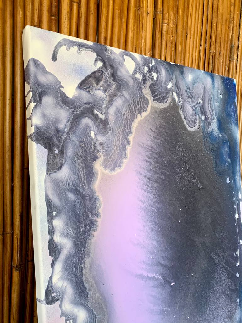 Original Abstract Expressionism Abstract Painting by Levin Hodaya