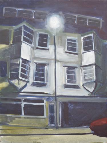 Original Conceptual Architecture Painting by Elizabeth Anderson