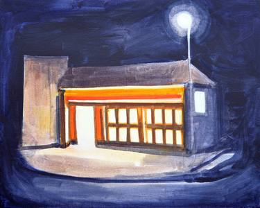 Original Architecture Paintings by Elizabeth Anderson