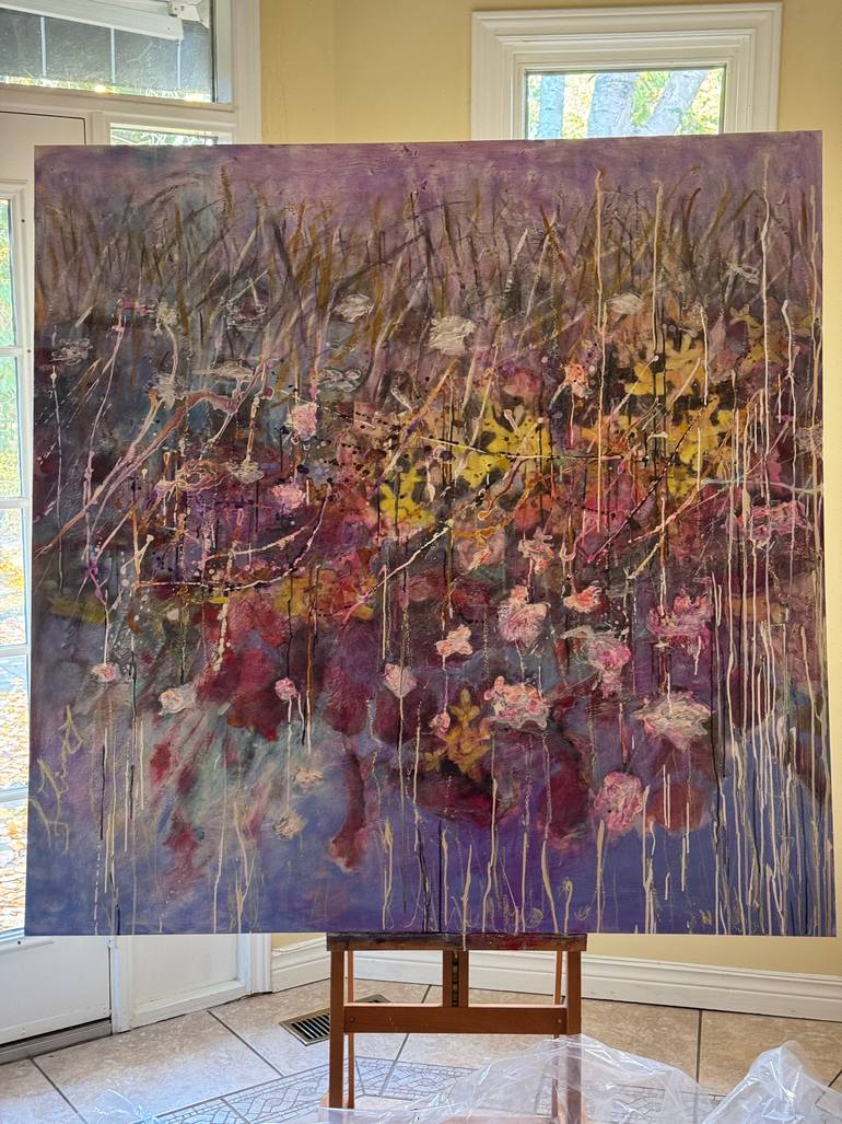 Original Abstract Landscape Painting by Teresa Zimny