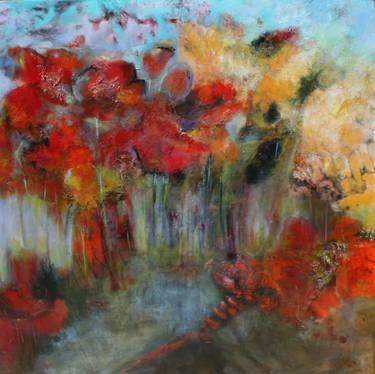 Original Impressionism Abstract Paintings by Teresa Zimny