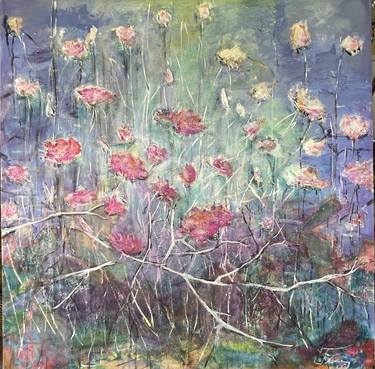 Original Impressionism Abstract Paintings by Teresa Zimny