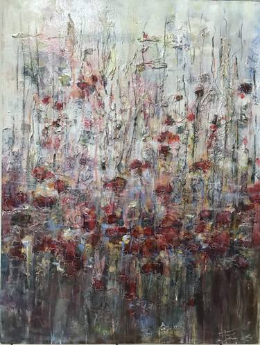 Original Impressionism Abstract Painting by Teresa Zimny