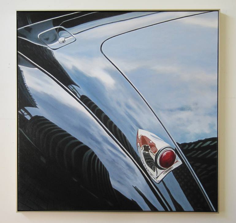 Original Automobile Painting by Bruce Mitchell