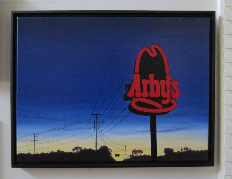 Original Fine Art Food & Drink Painting by Bruce Mitchell