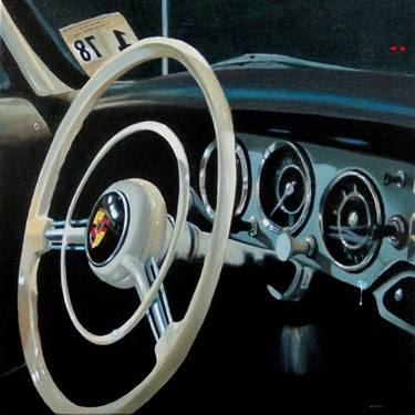 Print of Realism Automobile Paintings by Bruce Mitchell