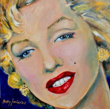 Original Celebrity Paintings by Betty Jonker