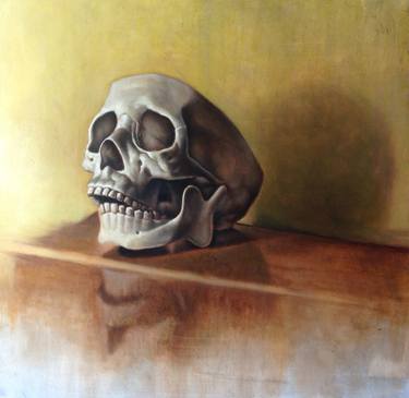 Original Figurative Mortality Paintings by Miguel Angel Ricardez