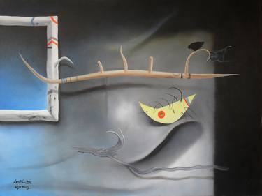 Original Surrealism Abstract Paintings by arif edi harsanto