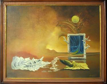 Original Surrealism Fantasy Paintings by arif edi harsanto