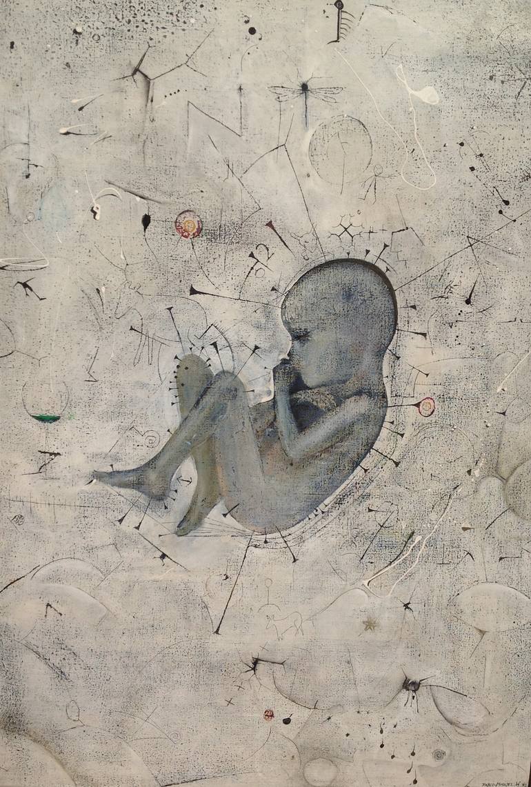 Abortion Painting by Pablo Miquel | Saatchi Art