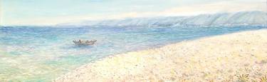 Original Realism Beach Paintings by Pablo Miquel