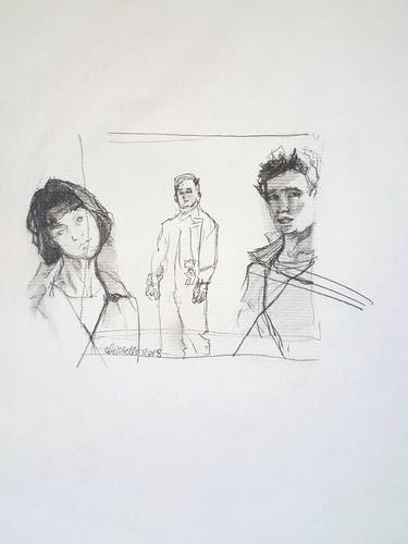 Print of Family Drawings by christelle Guillet