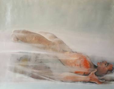 Original Figurative People Paintings by christelle Guillet